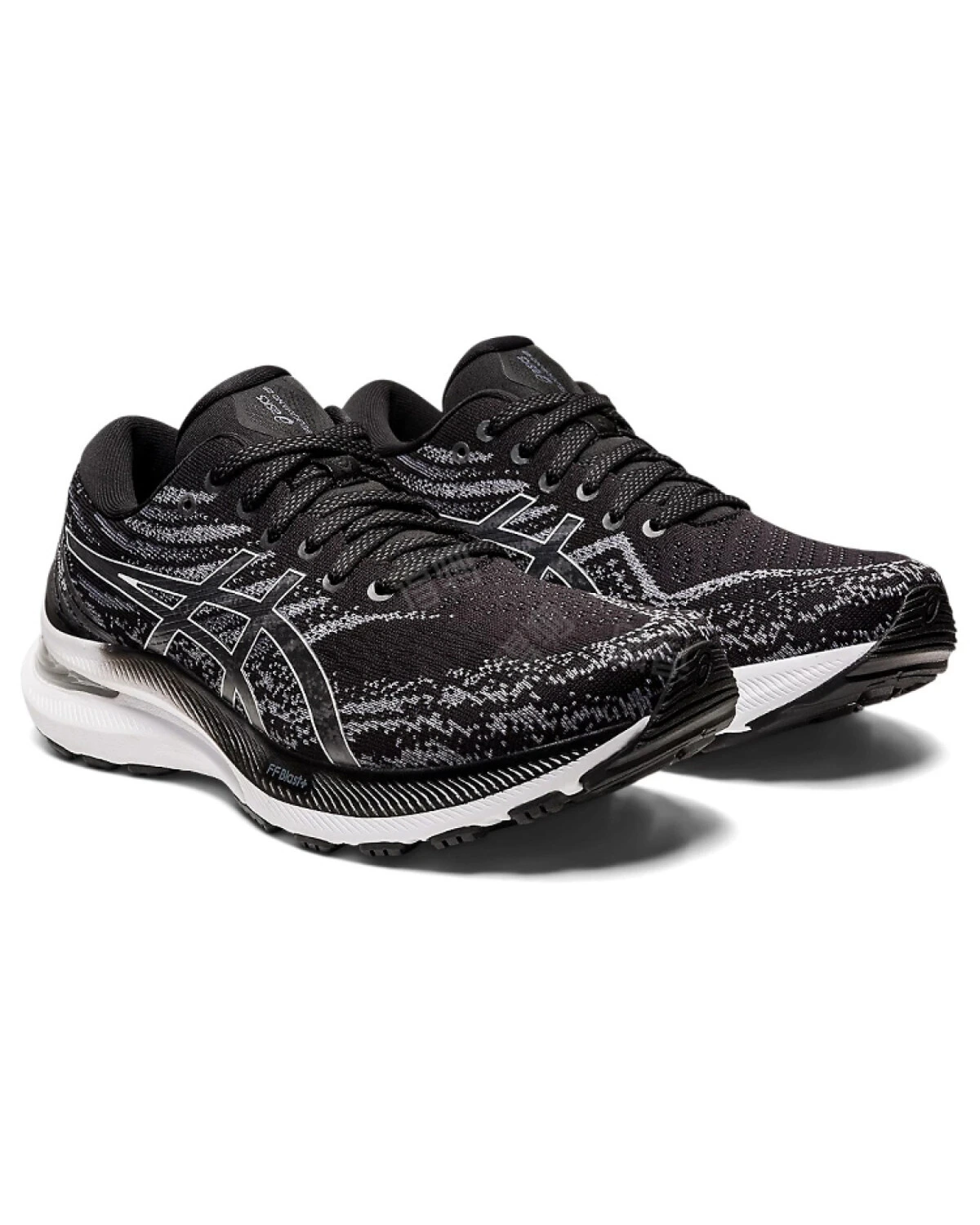 Asics GEL-KAYANO 29 женские кроссовки для бега черно-белые картинка