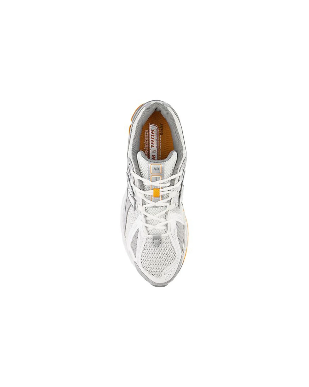 New Balance 1906R кроссовки бело-серые с амортизацией картинка