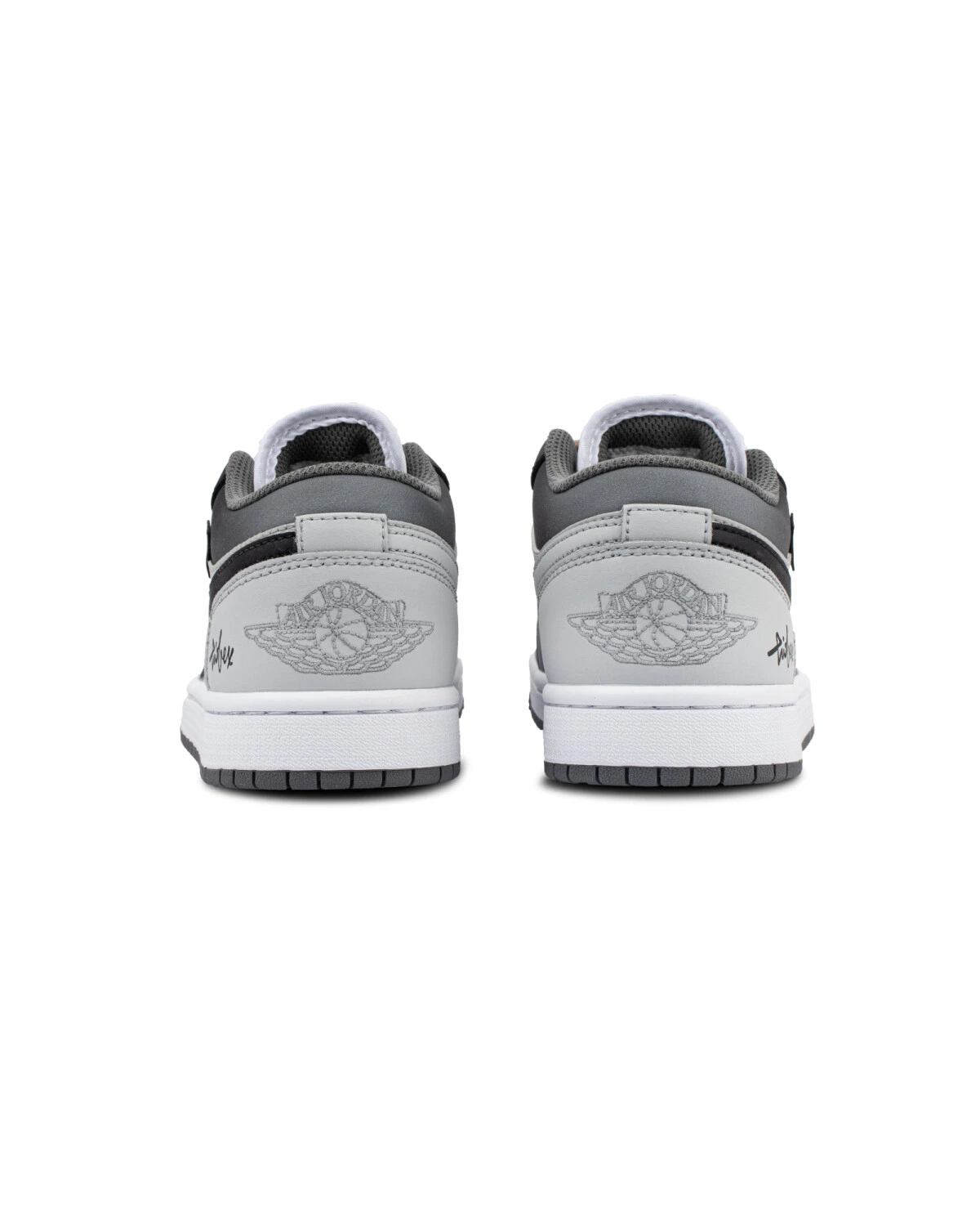 Jordan Air Jordan 1 unisex кроссовки ретро серые картинка
