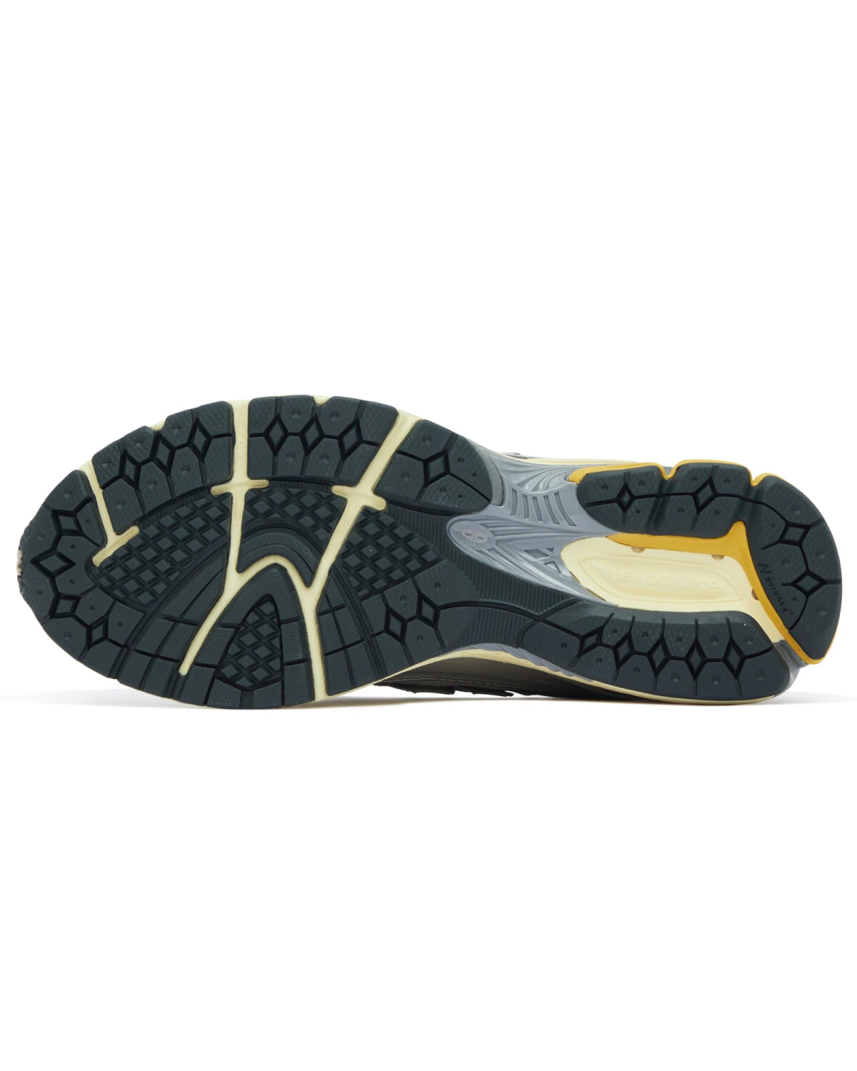 New Balance 1906R unisex кроссовки серо-белые из текстиля для повседневной носки картинка