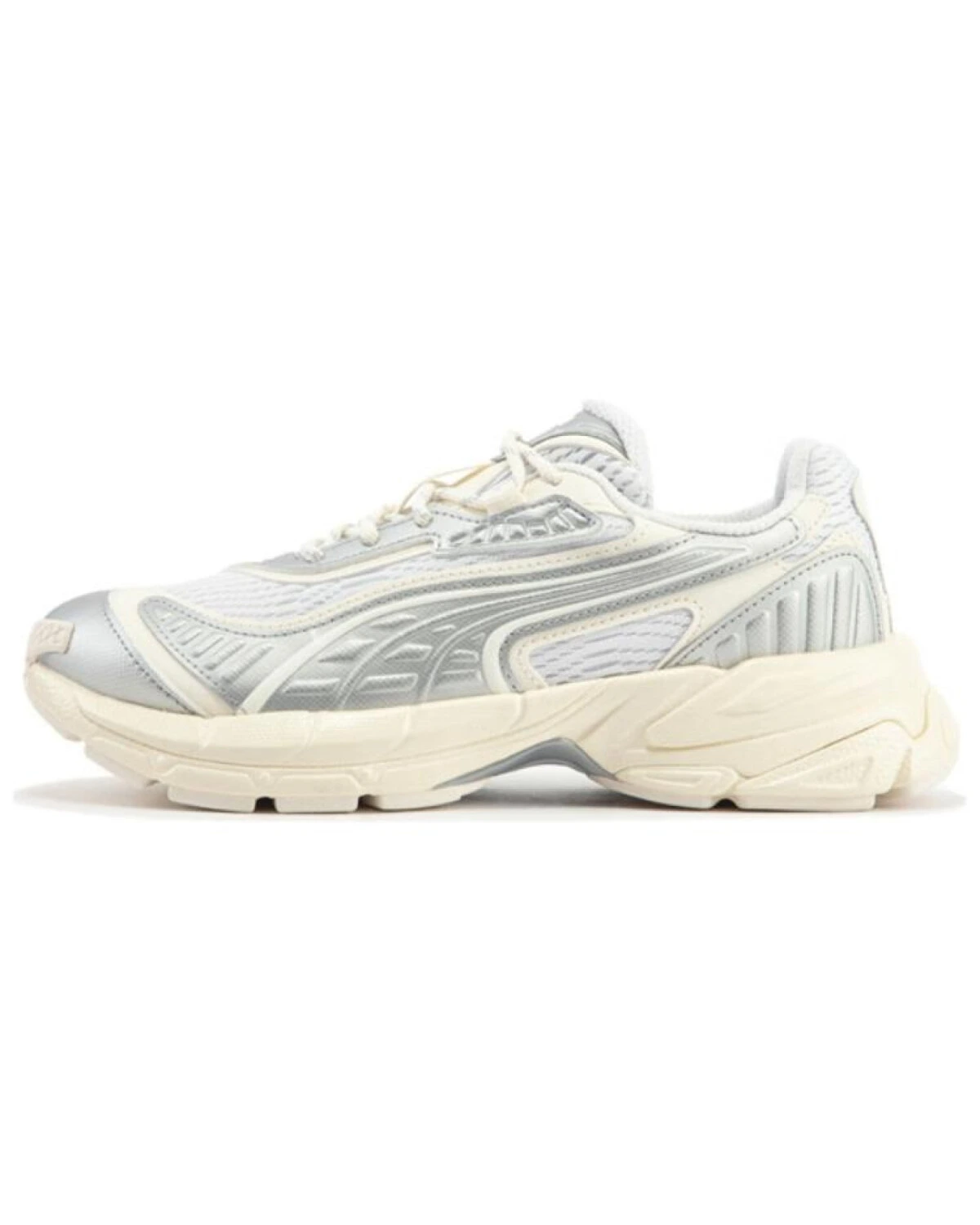 PUMA Velophasis unisex кроссовки толстоподошвенные серебряные картинка