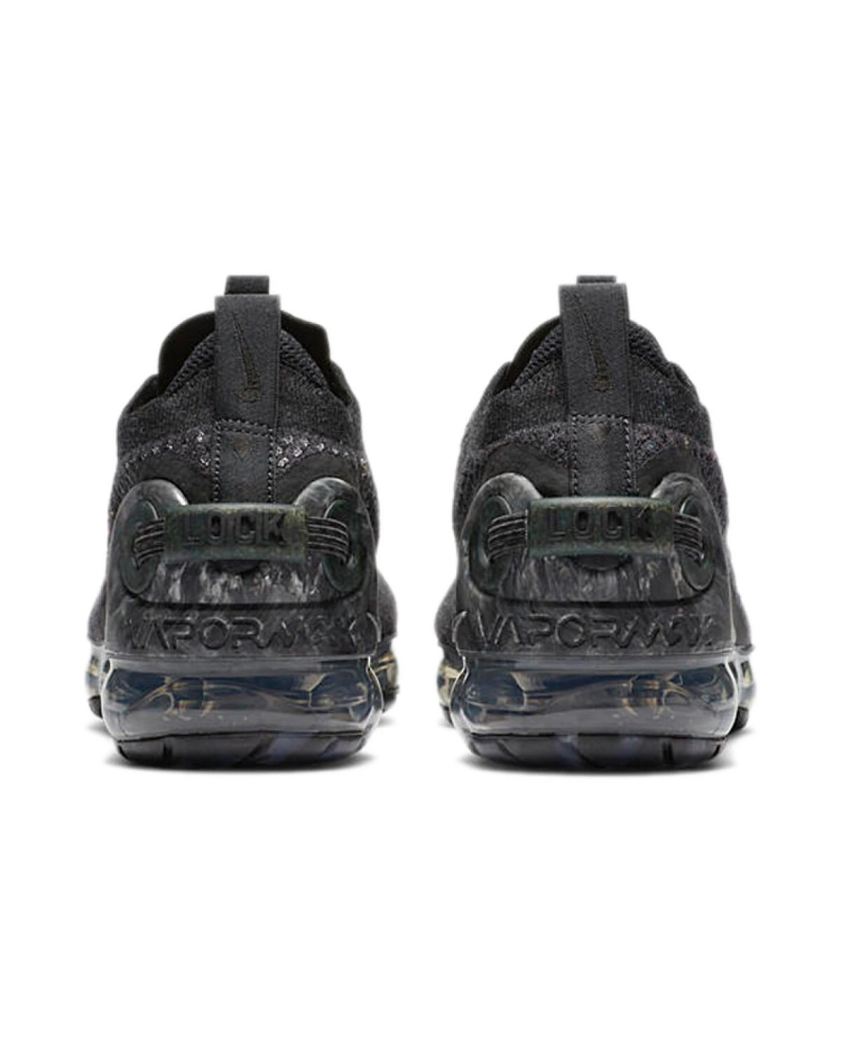 Nike Vapormax 2020 женские спортивные кроссовки для бега чёрные из текстиля картинка