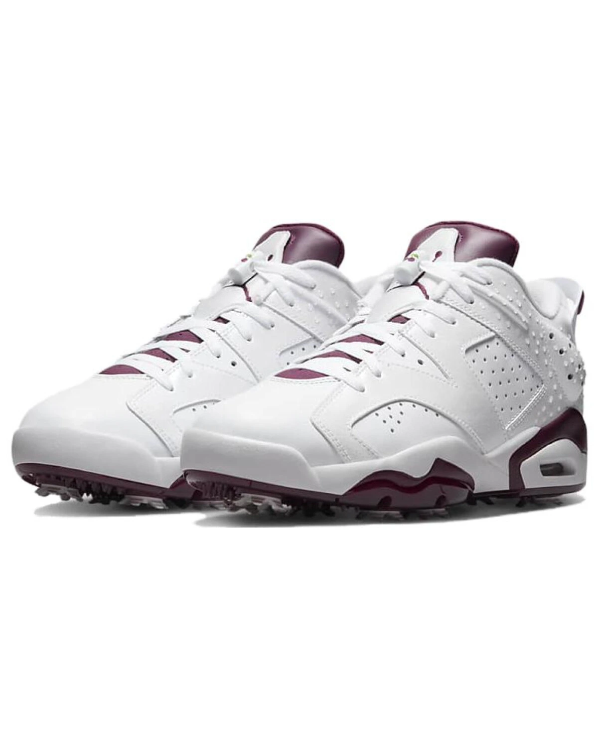 Jordan Air Jordan 6 unisex спортивные кроссовки кожаные бело-красные картинка