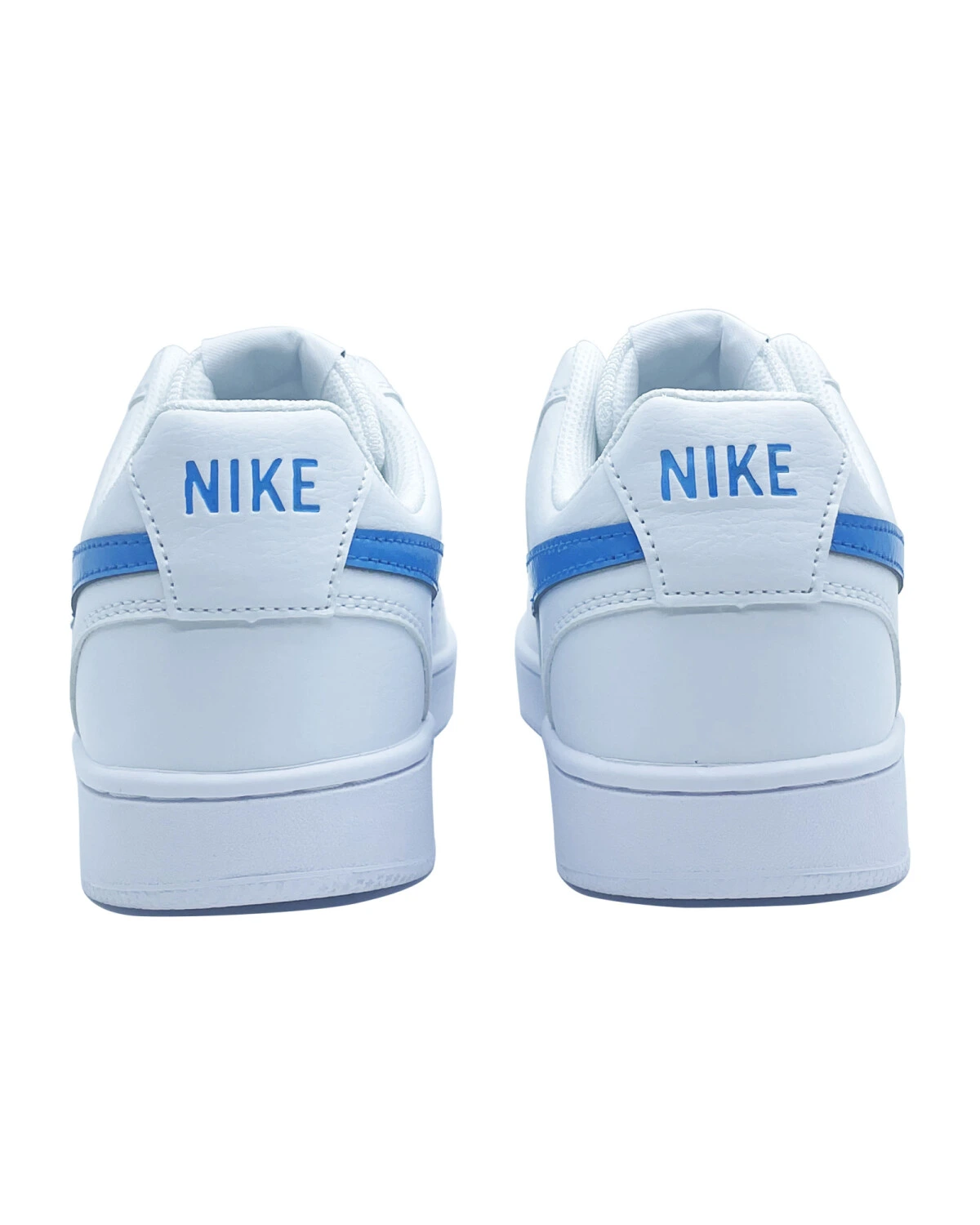 Nike Court Vision 1 унисекс кроссовки с анти-скольжением бело-синие картинка