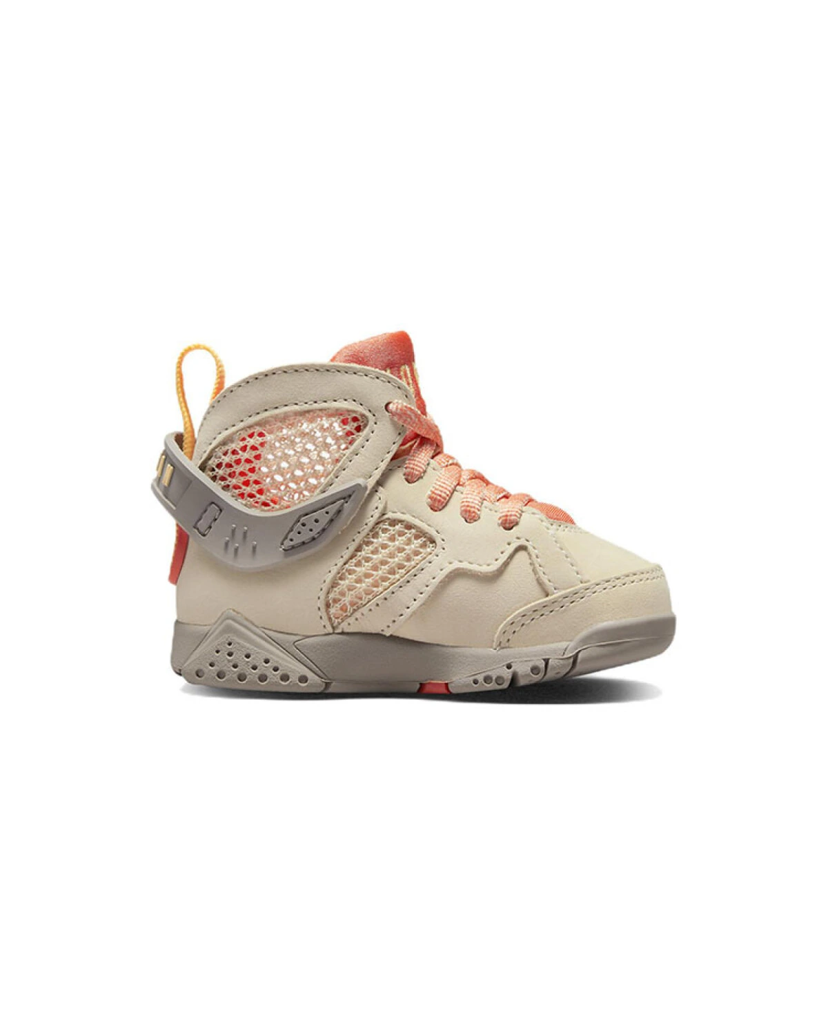 Jordan Air Jordan 7 Sanddrift детские кроссовки высокие коричневые с амортизацией картинка