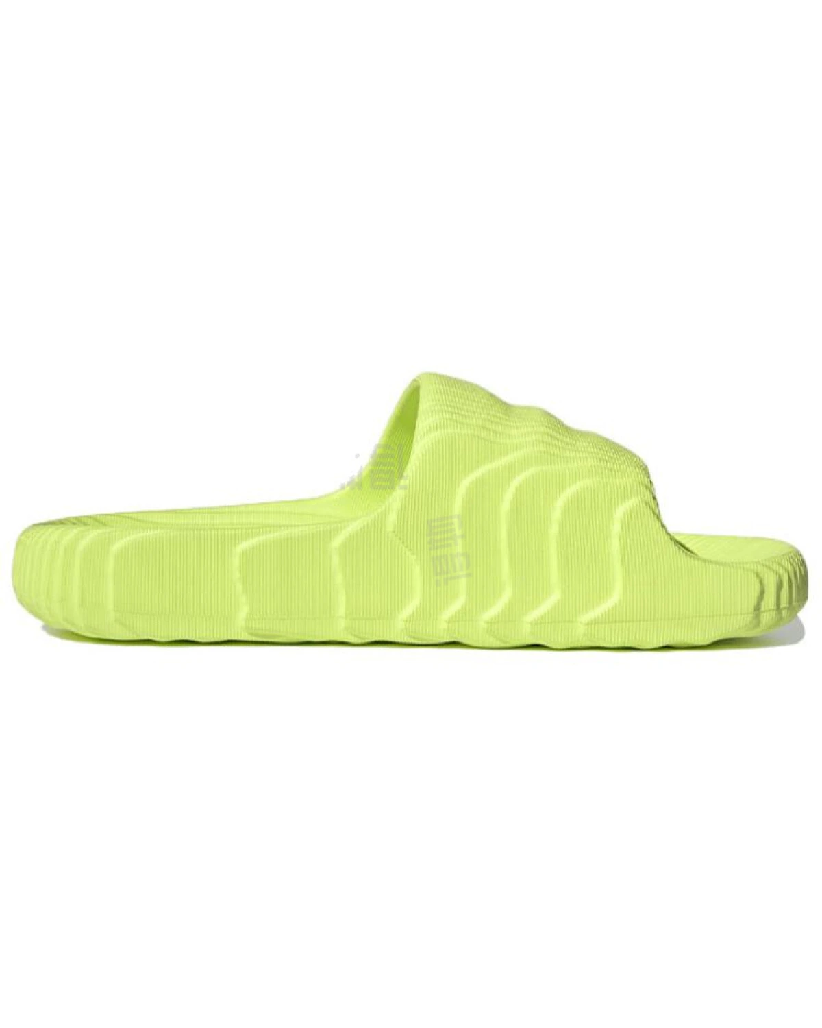 Adidas Originals ADILETTE 22 унисекс шлепанцы желтые с резиновой подошвой картинка