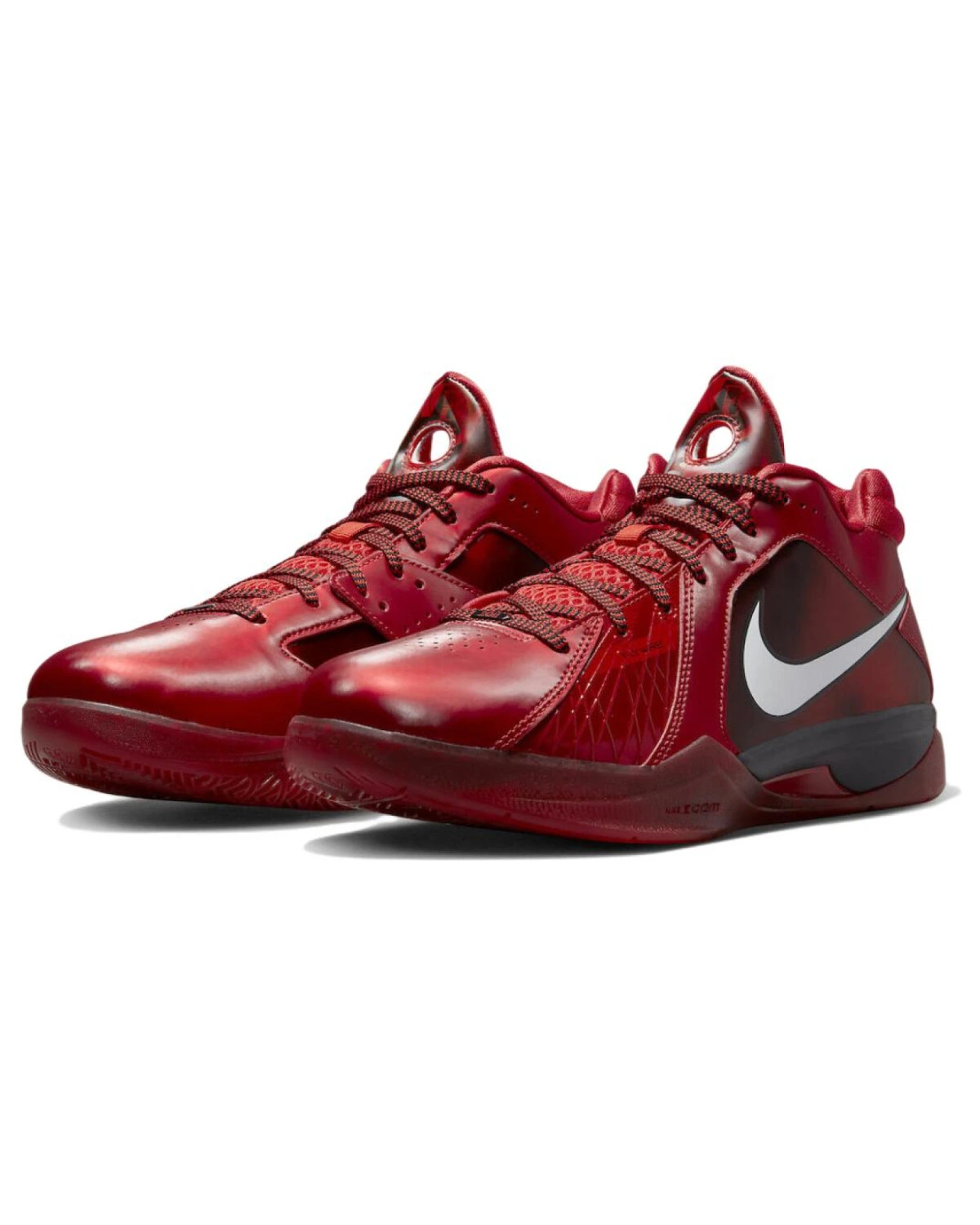 Nike KD 3 MID унисекс кроссовки баскетбольные красные картинка