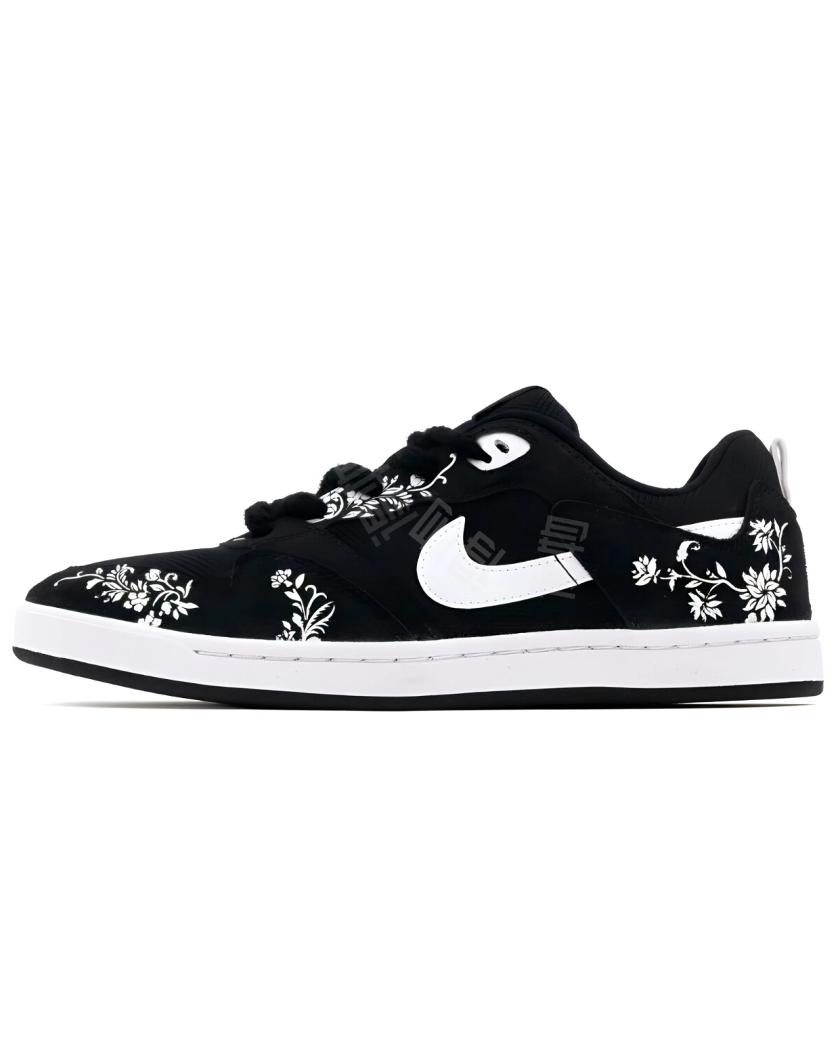 Nike SB Alleyoop Унисекс повседневные кроссовки сетка и кожа черные картинка