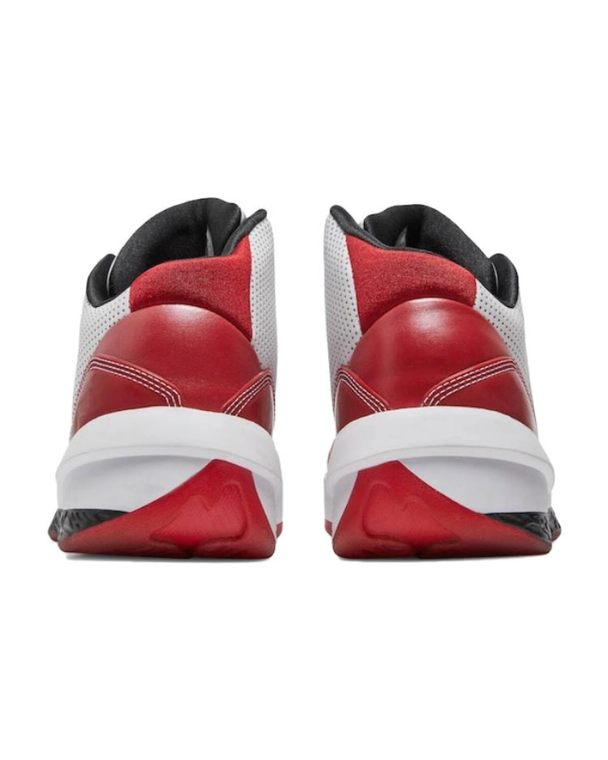 Jordan Air Jordan 2010 Details мужские спортивные кроссовки кожаные красно-белые-чёрные картинка