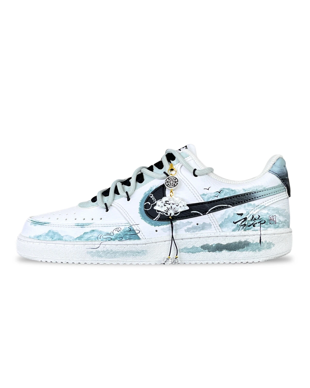 Nike Court Vision 1 Low Team528 мужские кроссовки с противоскользящей подошвой картинка