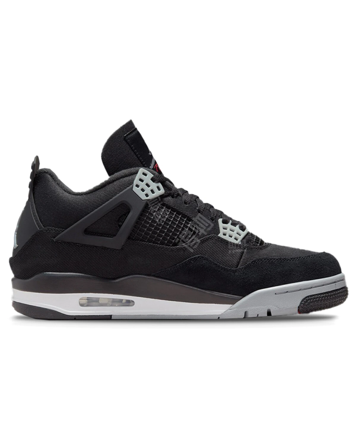 Jordan Air Jordan 4 Retro SE Black Canvas унисекс кроссовки ткань и замша картинка