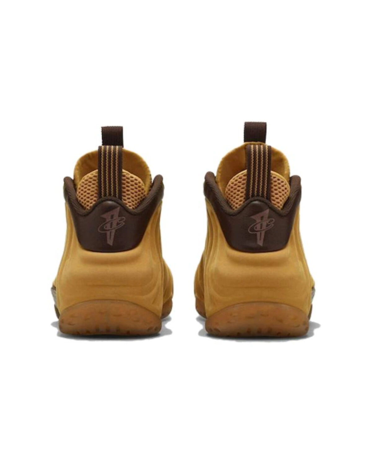 Nike Foamposite One мужские кроссовки средней высоты пшеничного цвета картинка