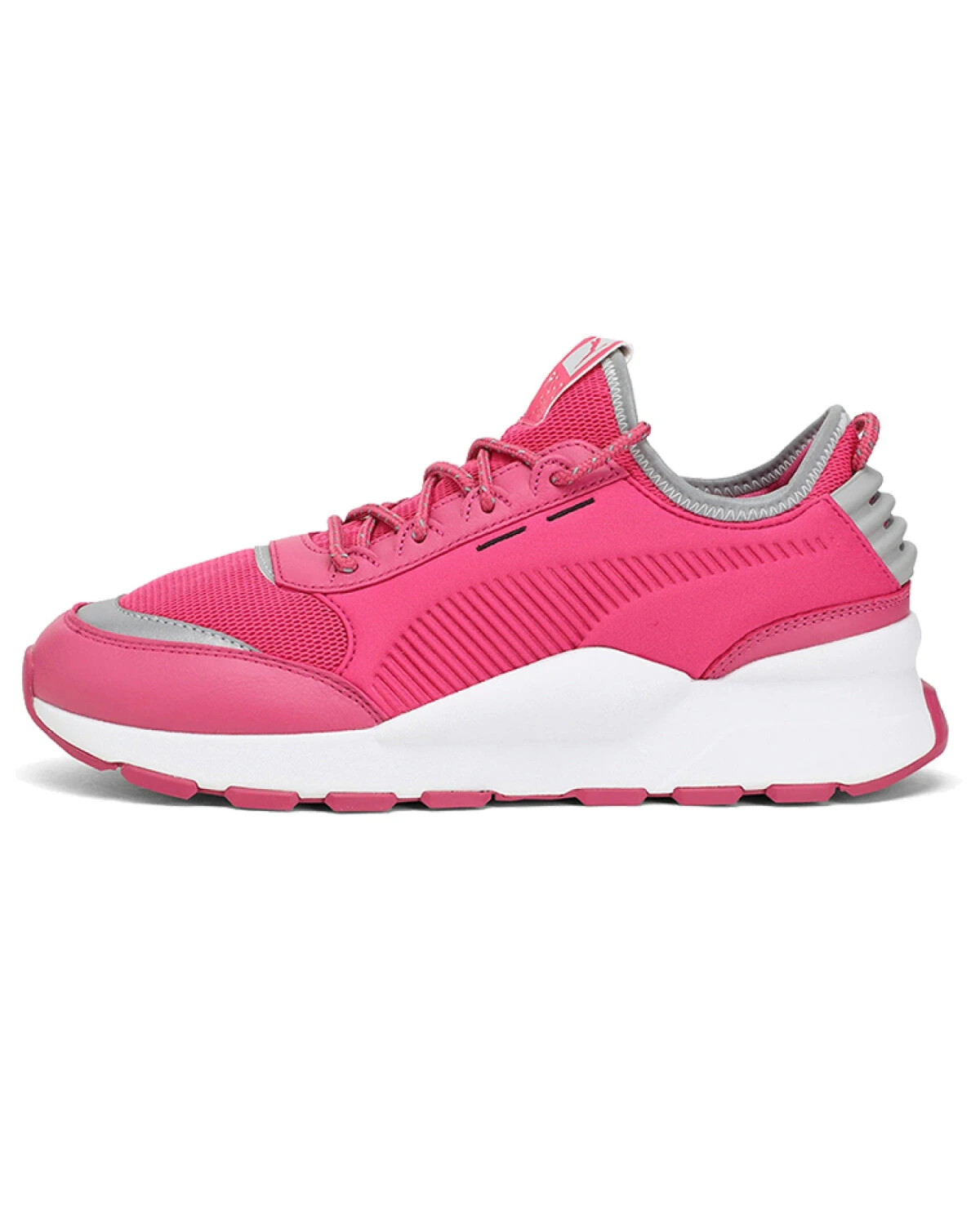 PUMA RS 0 женские кроссовки розово-белые с амортизацией и текстильным верхом картинка