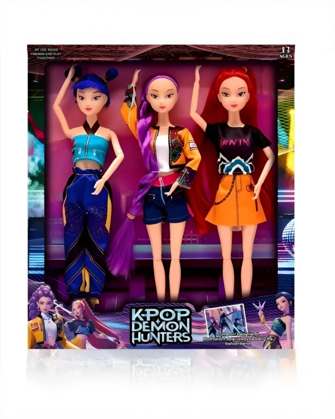Кукла K-POP «Охотницы на демонов» 3 куклы картинка