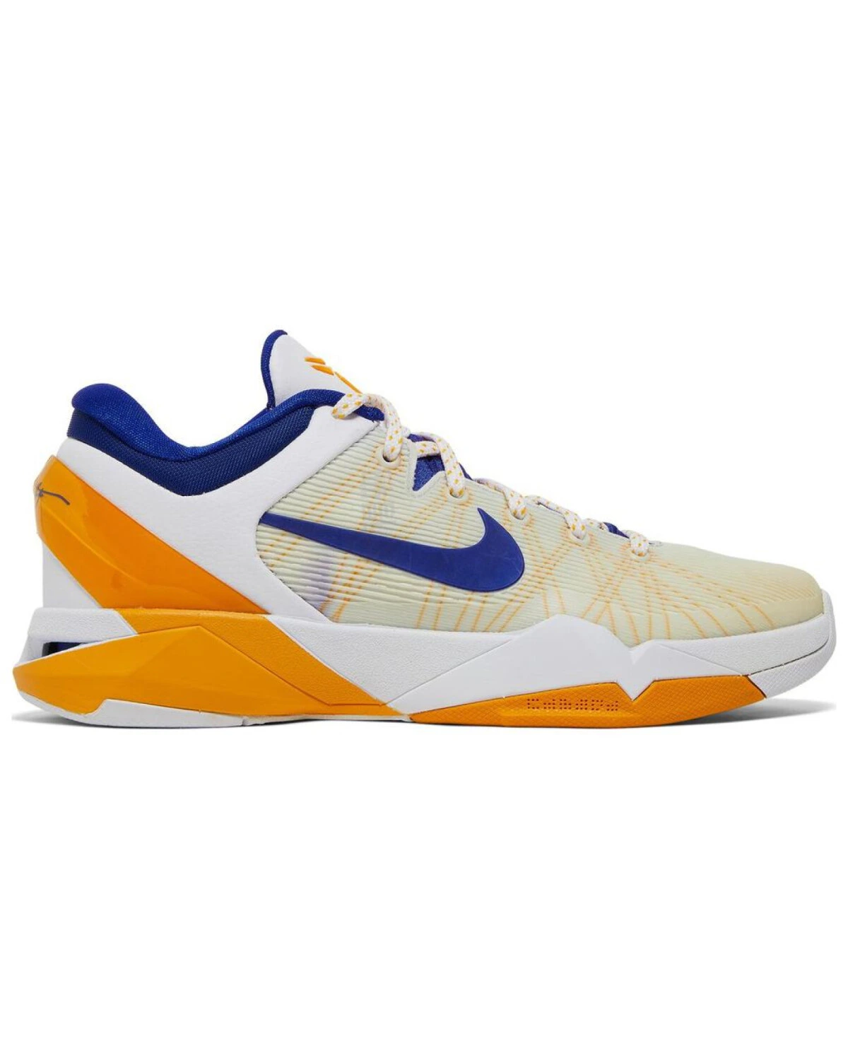 Nike Zoom Kobe 7 Lakers Home мужские баскетбольные кроссовки белые легкие картинка