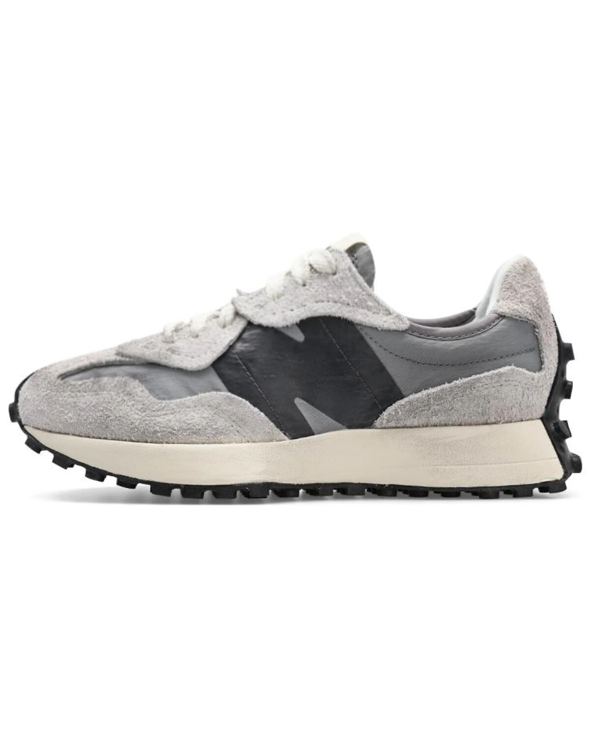 New Balance NB 327 унисекс кроссовки беговые из синтетики серые картинка