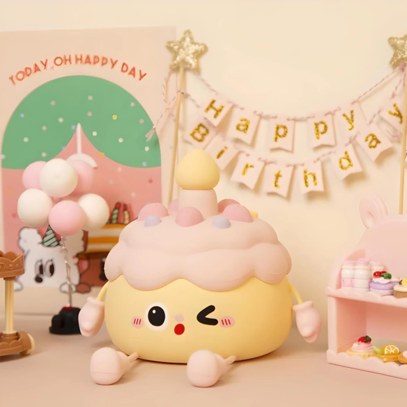 Ночник "Торт на день рождения" картинка