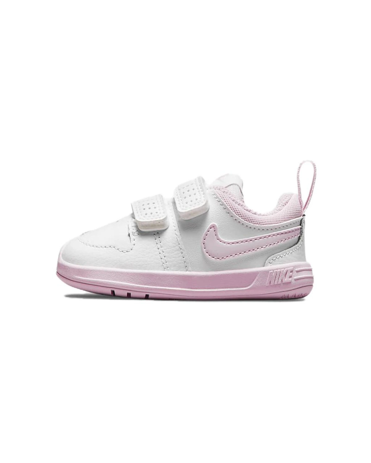 Nike Pico детские повседневные кроссовки бело-розовые картинка