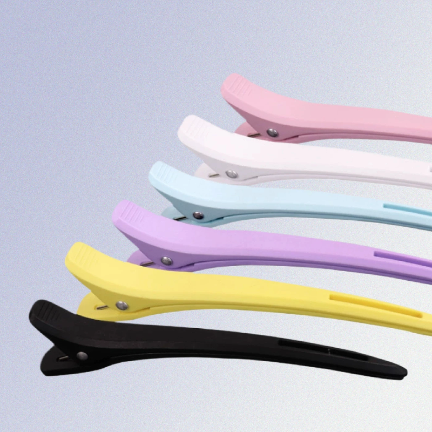 Набор заколок-зажимов для волос  (Голубой) картинка