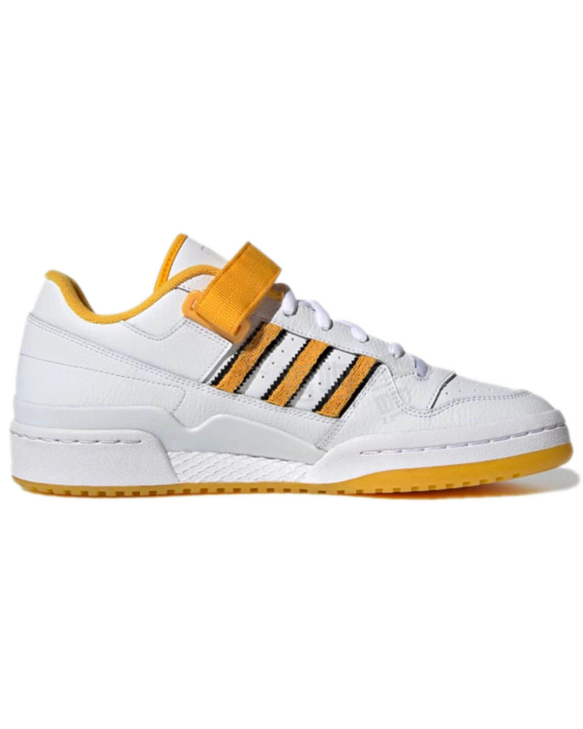 Adidas Originals Forum Low "Los Angeles" повседневные кеды бело-желтые картинка