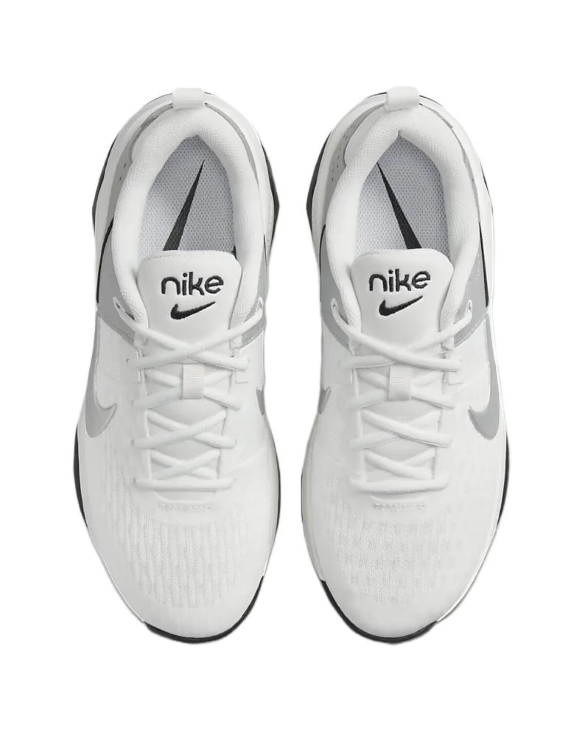 Nike Zoom Bella 6 женские кроссовки белые с серым и черным для тренировок картинка