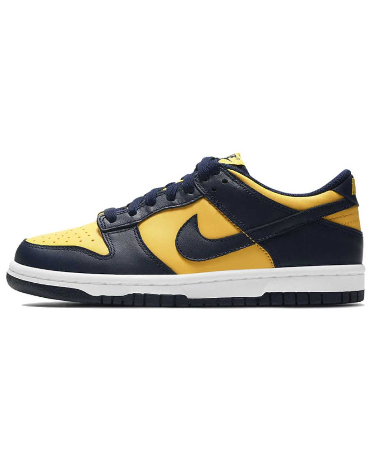 Nike Dunk Retro Varsity Maize унисекс кроссовки сине-желтые из синтетики картинка