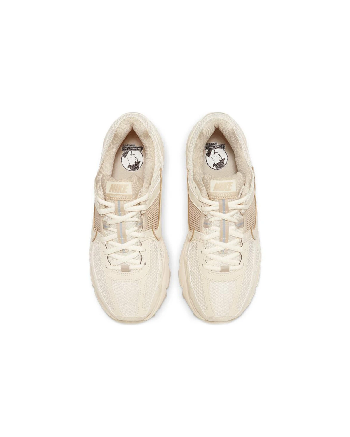 Nike Air Zoom Vomero 5 женские кроссовки с амортизацией бежевого цвета картинка