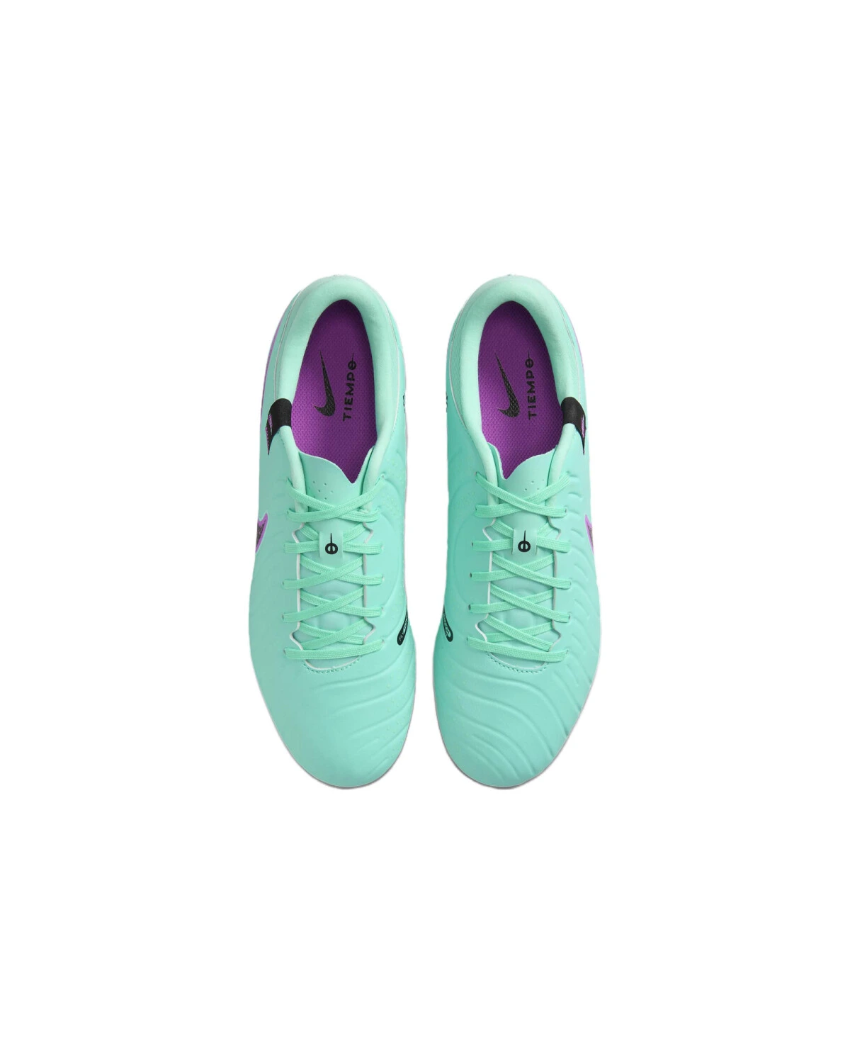 Nike Tiempo Legend 10 мужские футбольные бутсы пурпурно-зеленые картинка