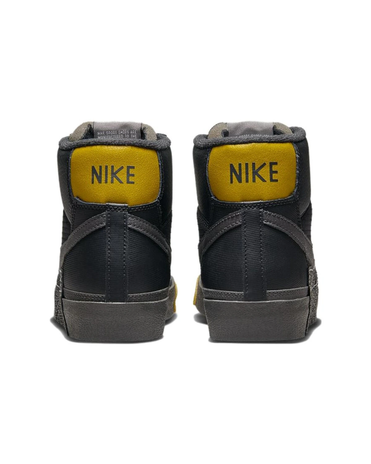 Nike Blazer Pro Club мужские кроссовки черные кожаные картинка