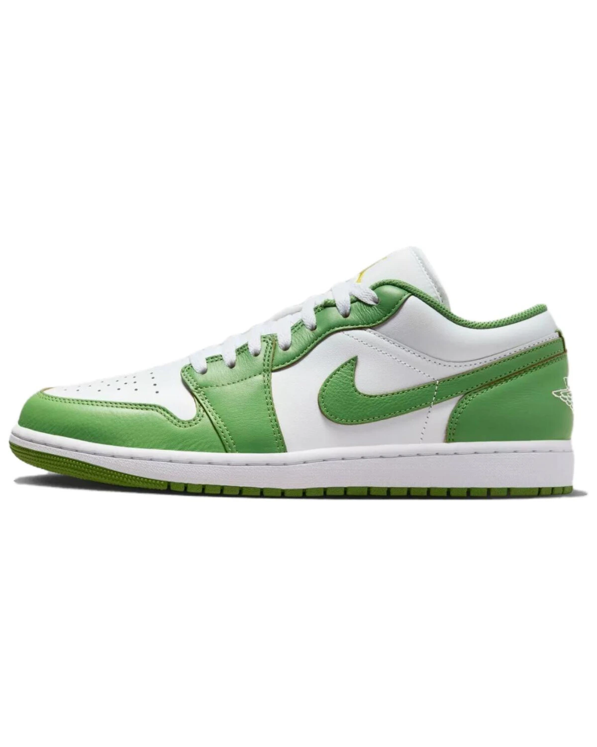 Jordan Air Jordan 1 унисекс кроссовки кожаные зелёные картинка