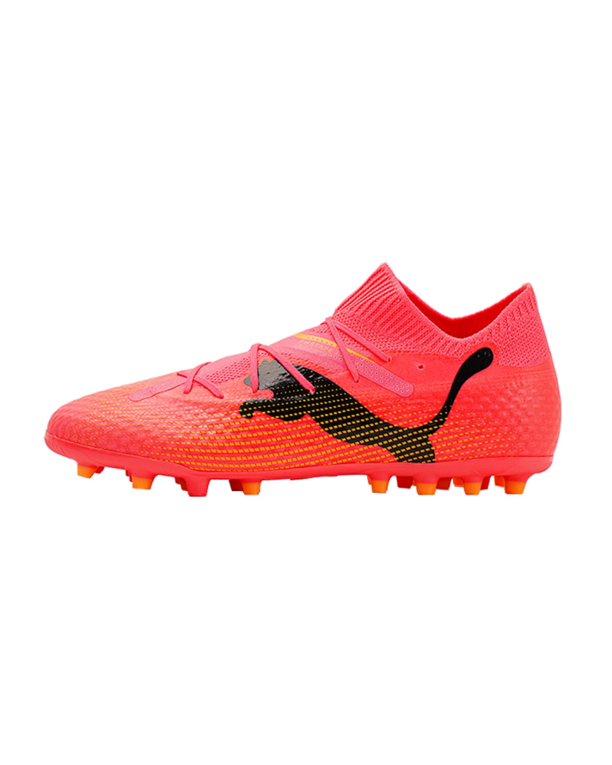 PUMA Future 7 Pro мужские спортивные кроссовки для футбола красные с шипами картинка