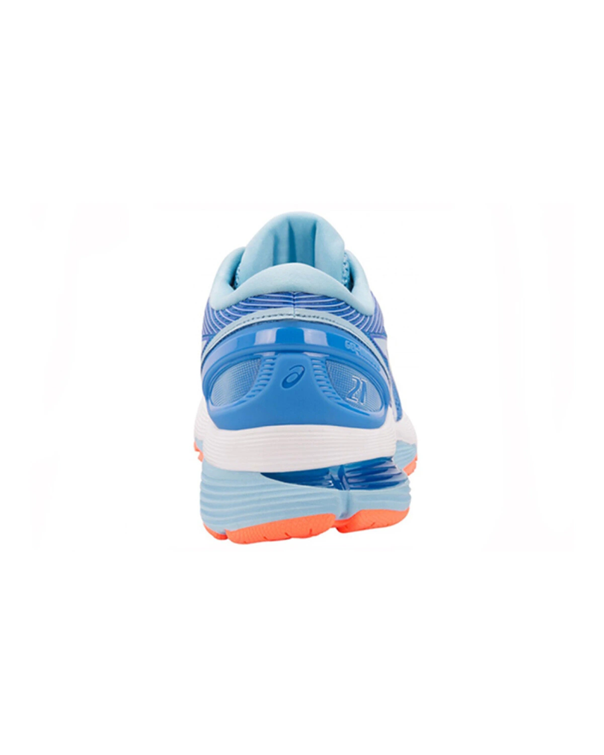 Asics GEL-Nimbus 21 женские спортивные кроссовки для бега синие картинка