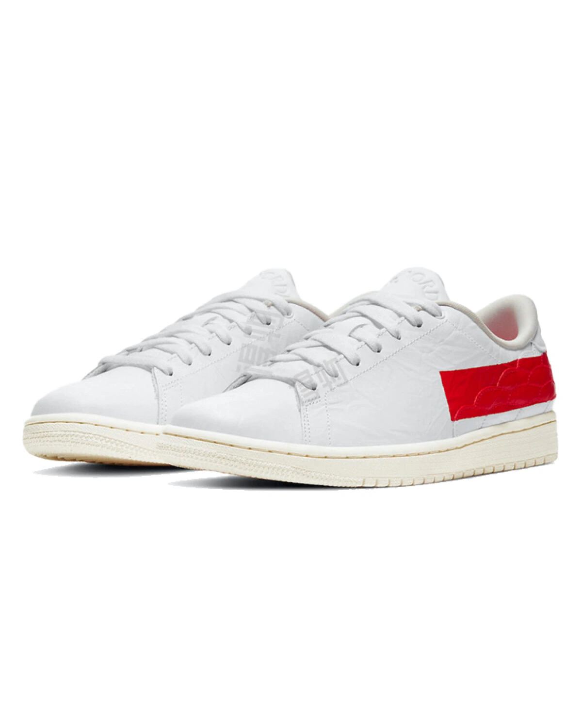 Jordan Air Jordan 1 Center Court унисекс кроссовки бело-красные ретро картинка