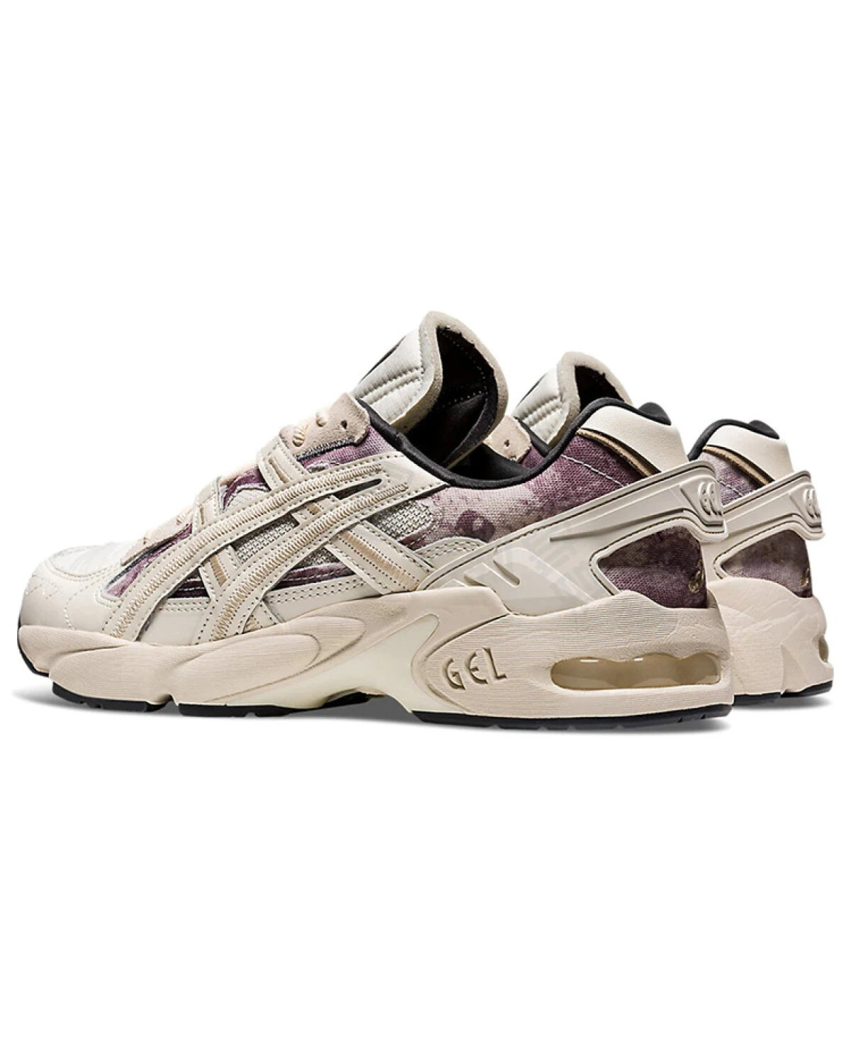 Asics Gel-Kayano 5 унисекс кроссовки повседневные кожаные бежевые картинка