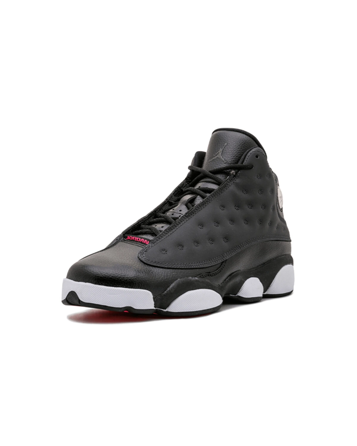 Jordan Air Jordan 13 Retro детские баскетбольные кроссовки высокие черные с розовым картинка