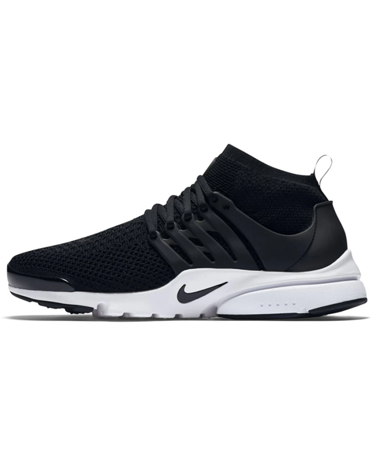Nike Air Presto мужские повседневные кроссовки из ткани черно-белые картинка