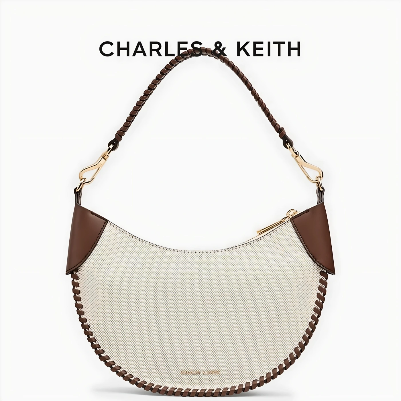 Модная плетеная сумка CHARLES&KEITH картинка