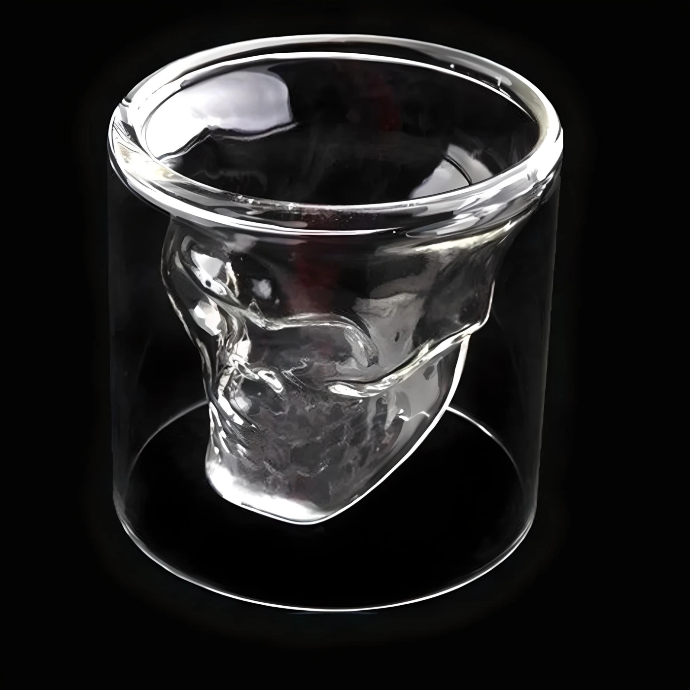 Стакан в виде черепа картинка