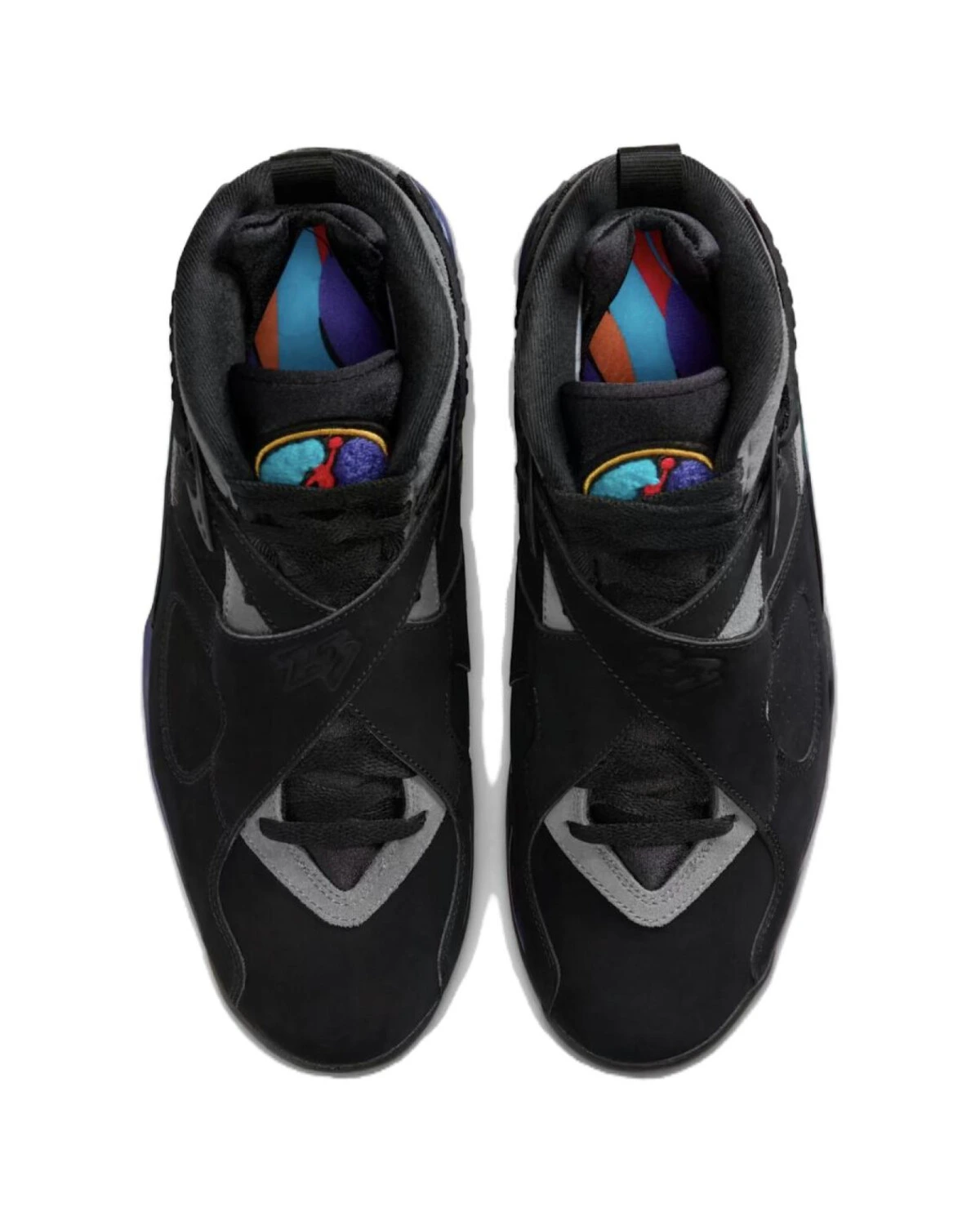 Jordan Air Jordan 8 мужские баскетбольные кроссовки ретро высокие черные картинка