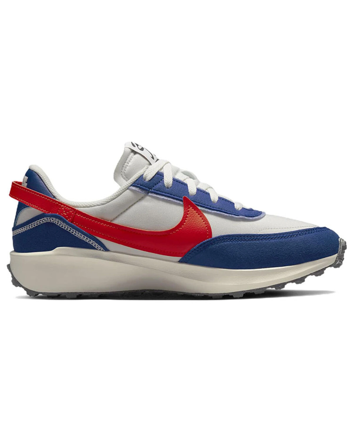 Nike Waffle Debut Swoosh мужские повседневные кроссовки бело-сине-красные картинка