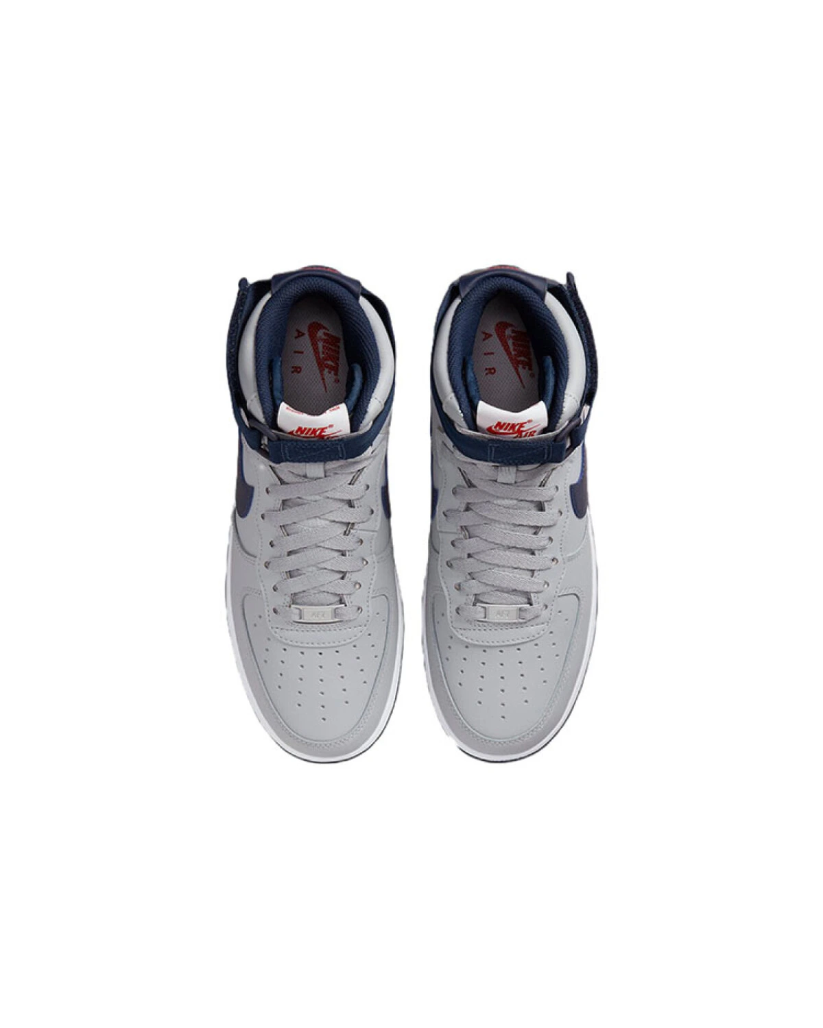 Nike Air Force 1 High "patriots" женские кроссовки серые картинка