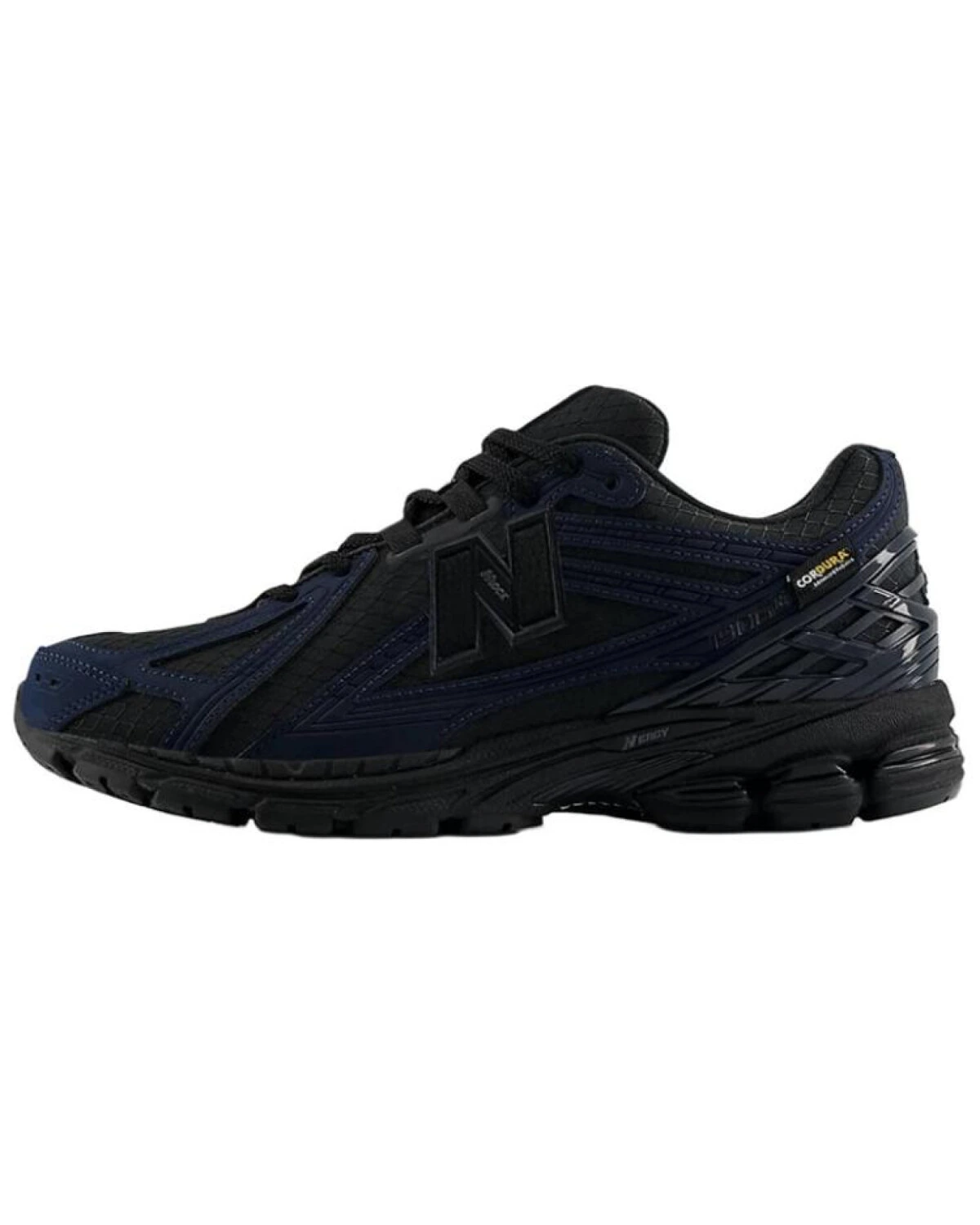 New Balance 1906D унисекс кроссовки черно-синие с шнуровкой и амортизацией картинка