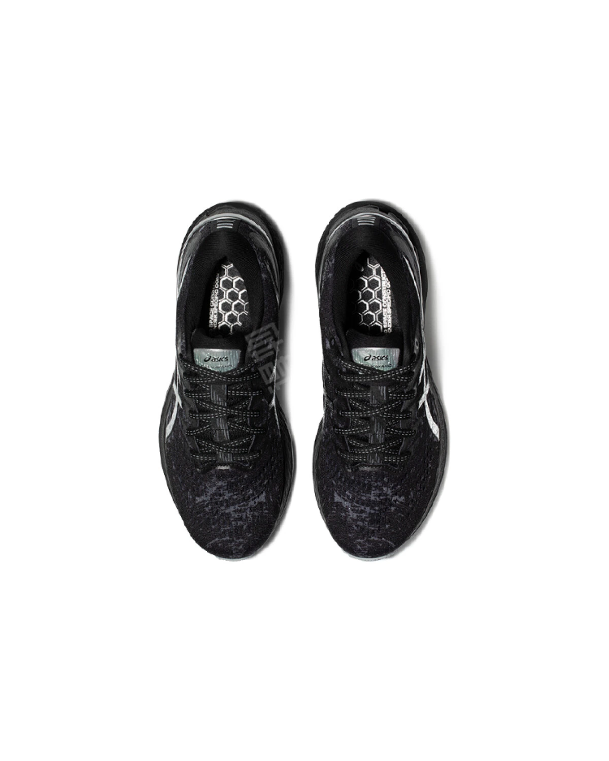 Asics Gel-Kayano 28 Platinum женские кроссовки с амортизацией черно-серые картинка