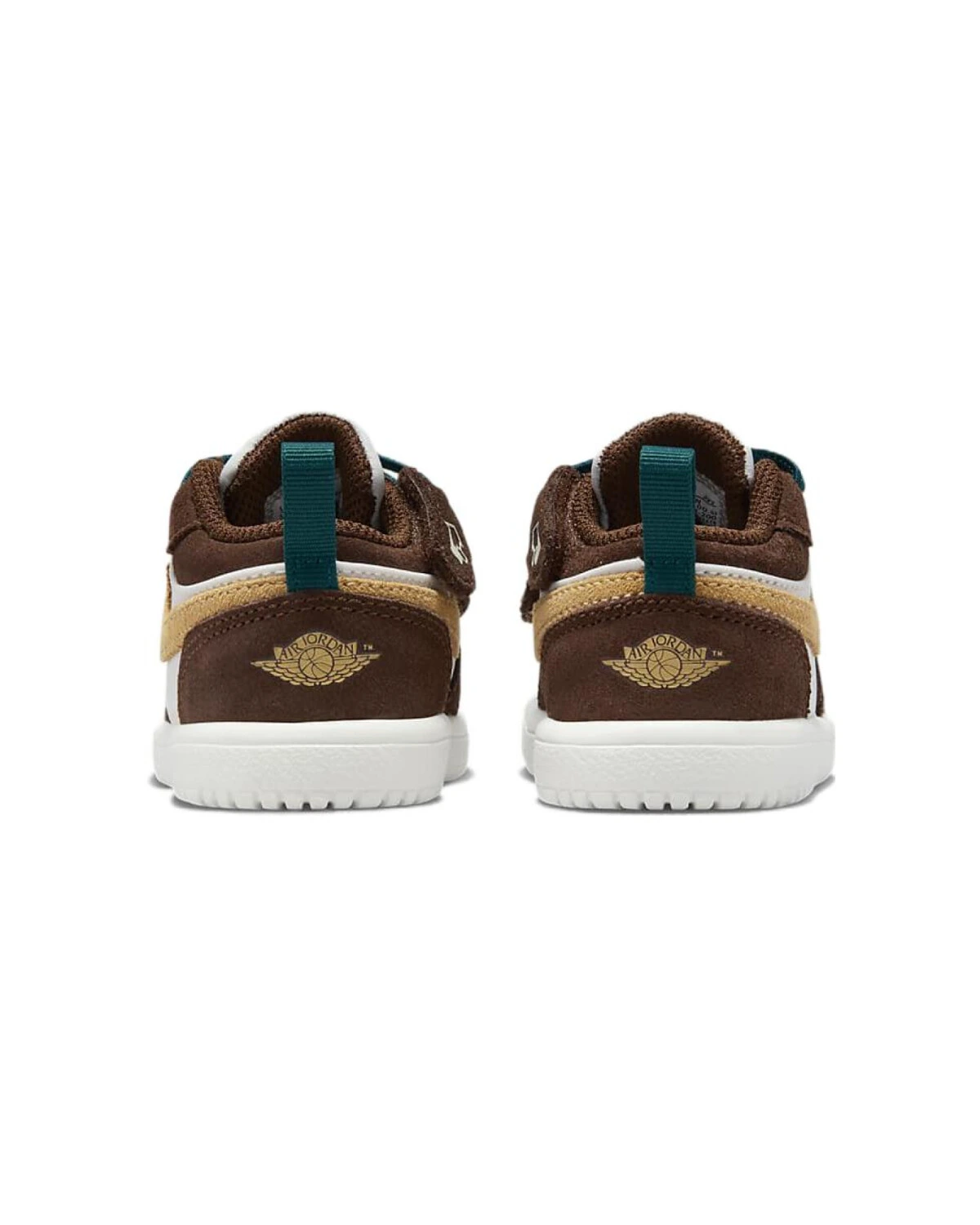 Jordan Air Jordan 1 Low Alt SE детские кроссовки желто-коричневые синтетические картинка