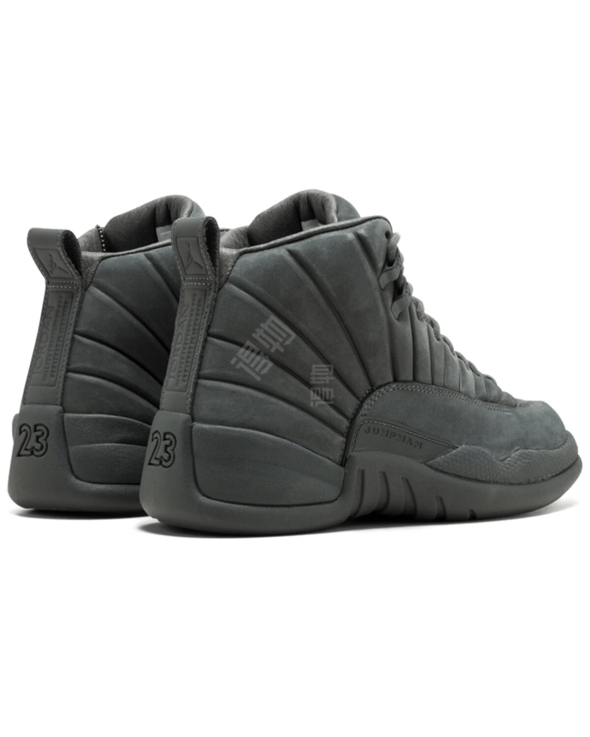 Jordan Air Jordan 12 Retro PSNY мужские кроссовки высокие серые картинка