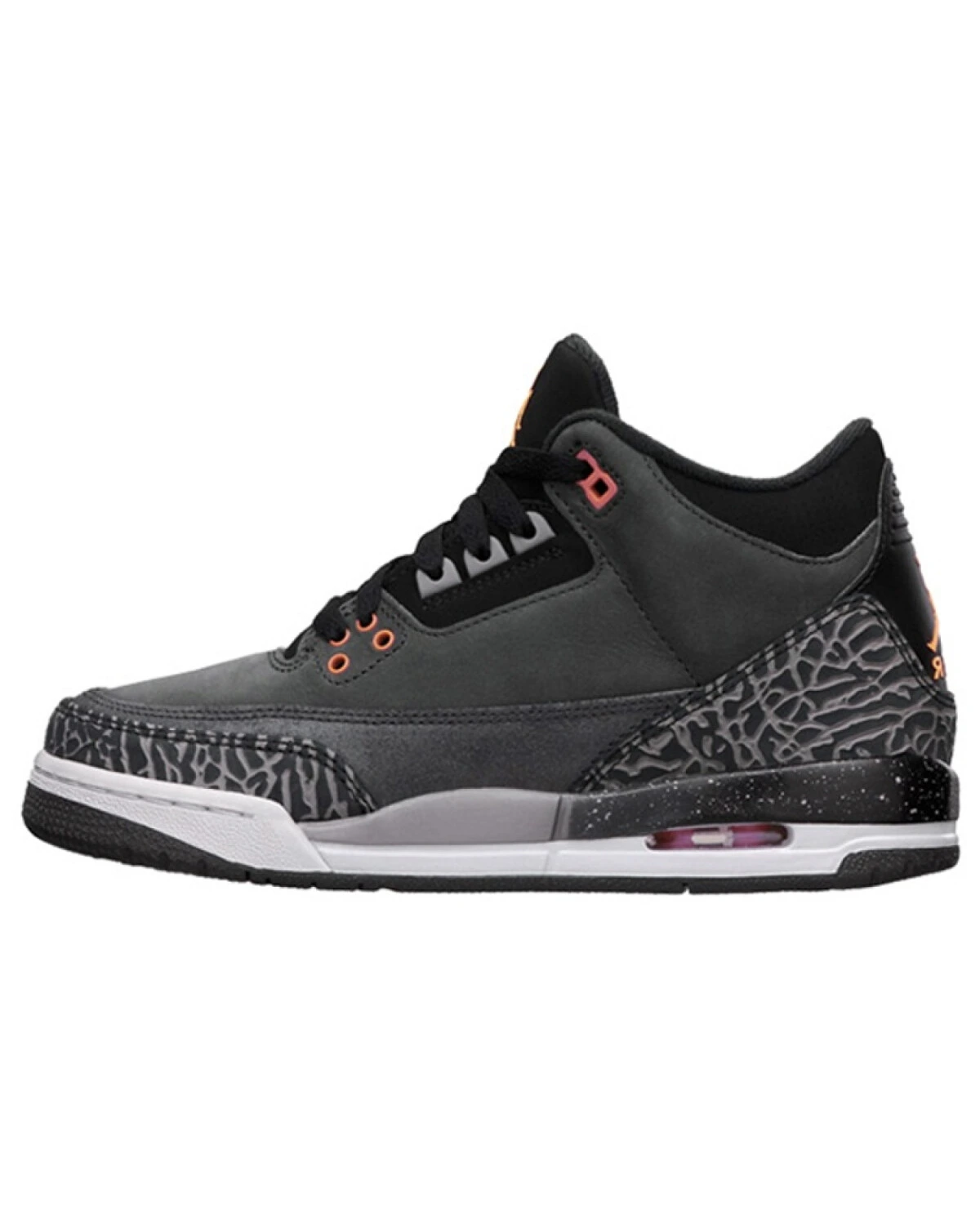 Jordan Air Jordan 3 Retro Fear женские кроссовки черные ретро баскетбольные картинка
