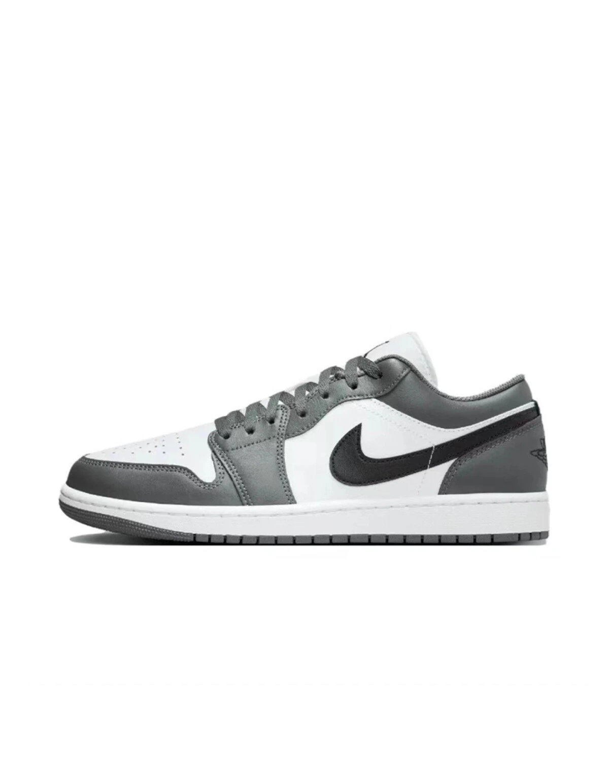 Jordan Air Jordan 1 унисекс кроссовки баскетбольные черно-серые картинка