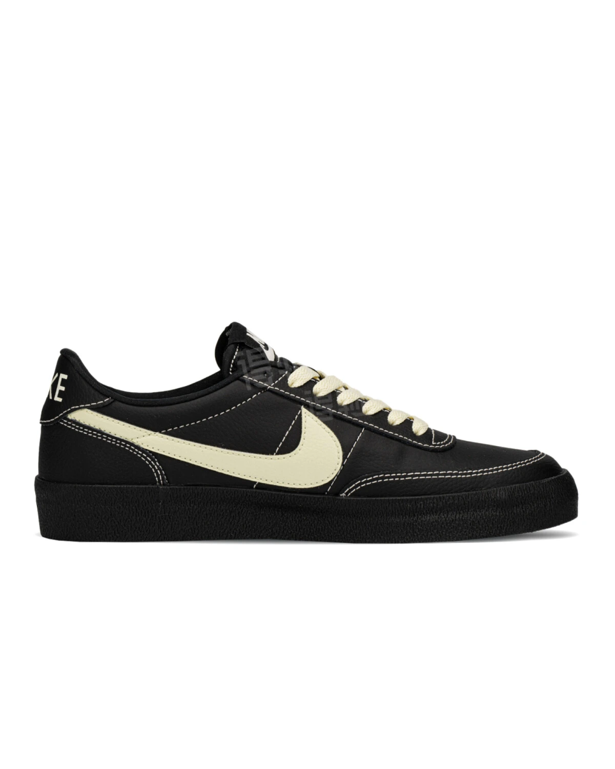 Nike Killshot FZBB унисекс кеды черно-бежевые противоскользящие картинка