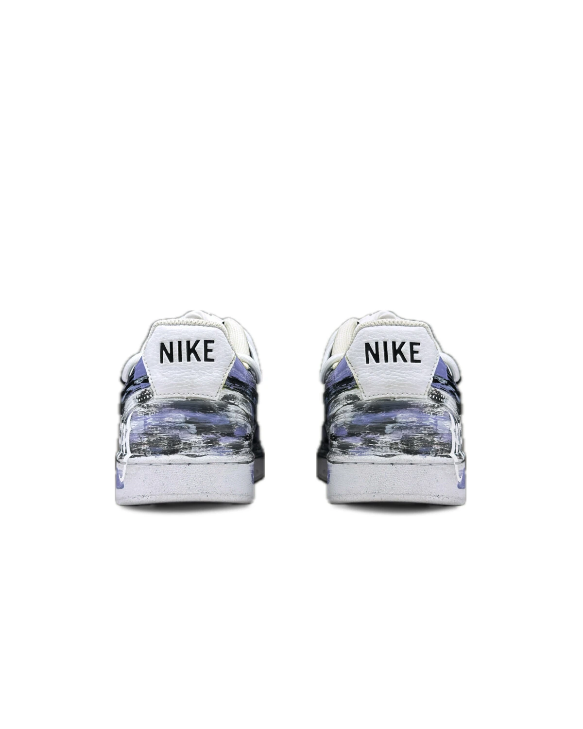 Nike Court Vision 1 Low мужские кроссовки готический стиль фиолетовые картинка