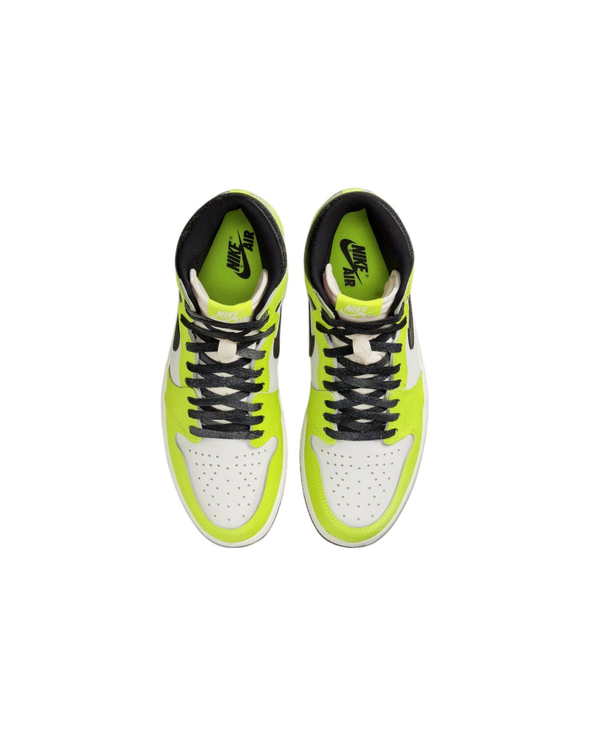 Jordan Air Jordan 1 Retro High OG "Volt" унисекс кроссовки высокие зелёные картинка
